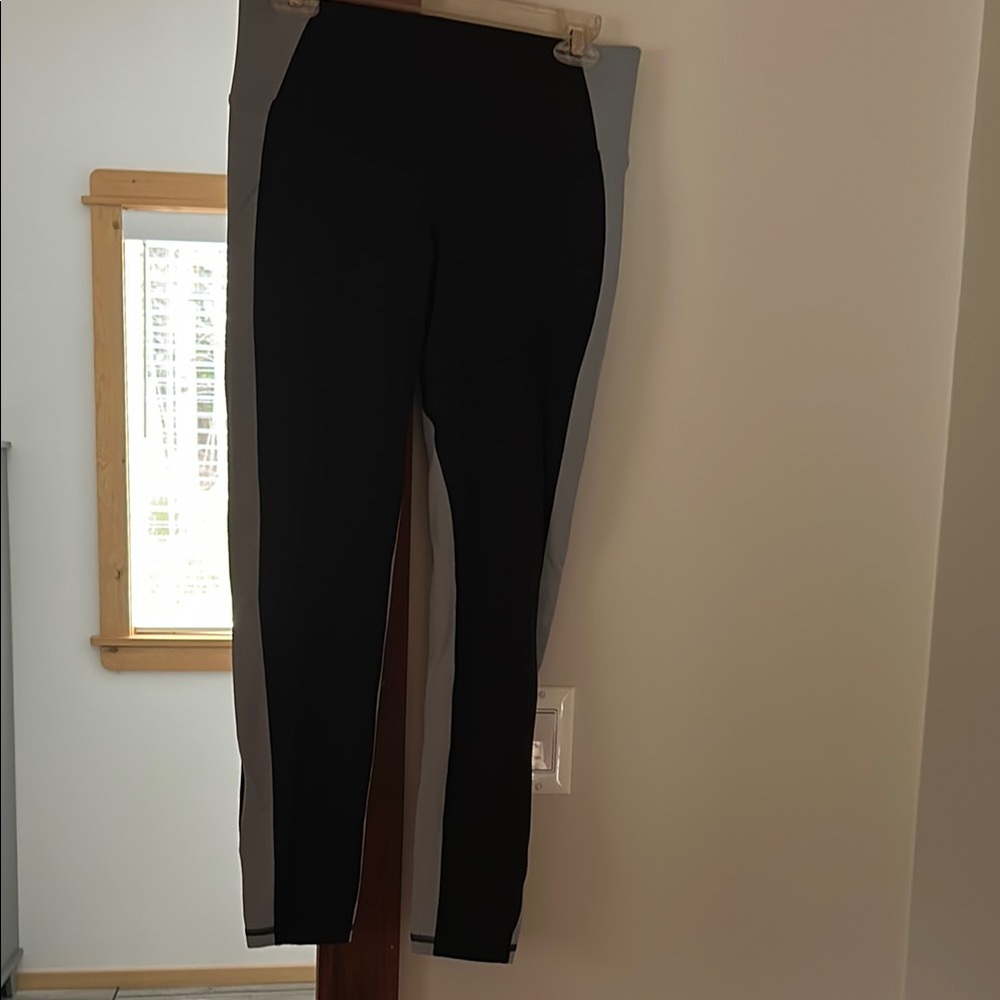 Women's Black and Gray Pants